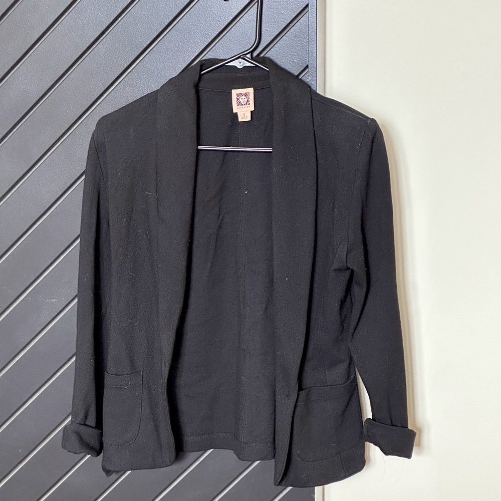 Anne Klein Knit Jacket. Size S.